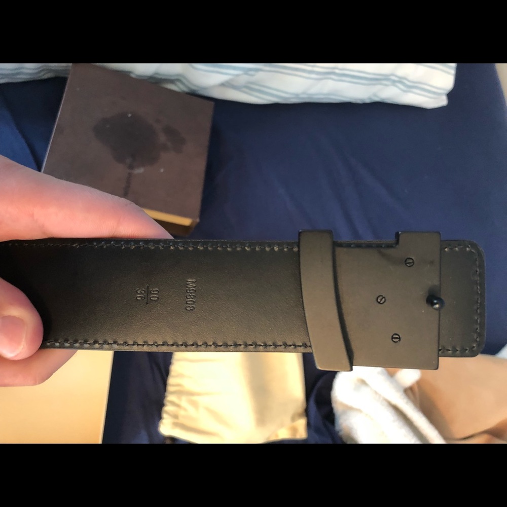 Men’s LV damier belt sz 90 - Picture 2 of 8